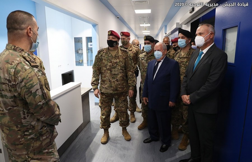 قائد الجيش افتتح قسم العمليات الجراحية في المستشفى العسكري