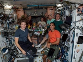 للمرّة الأولى في التاريخ 10 أشخاص استقبلوا العام الجديد في الفضاء