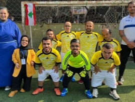  تأليف أول فريق لبناني خاص بقصار القامة في كرة القدم